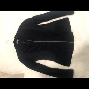 Corduroy Jacket with Lace-up Back